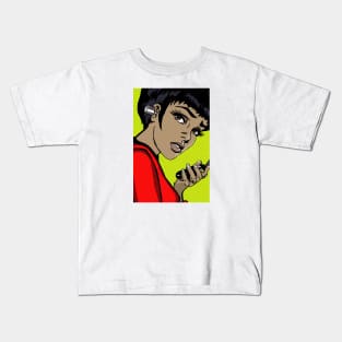 Lieutenant Uhura Lichtenstein Kids T-Shirt